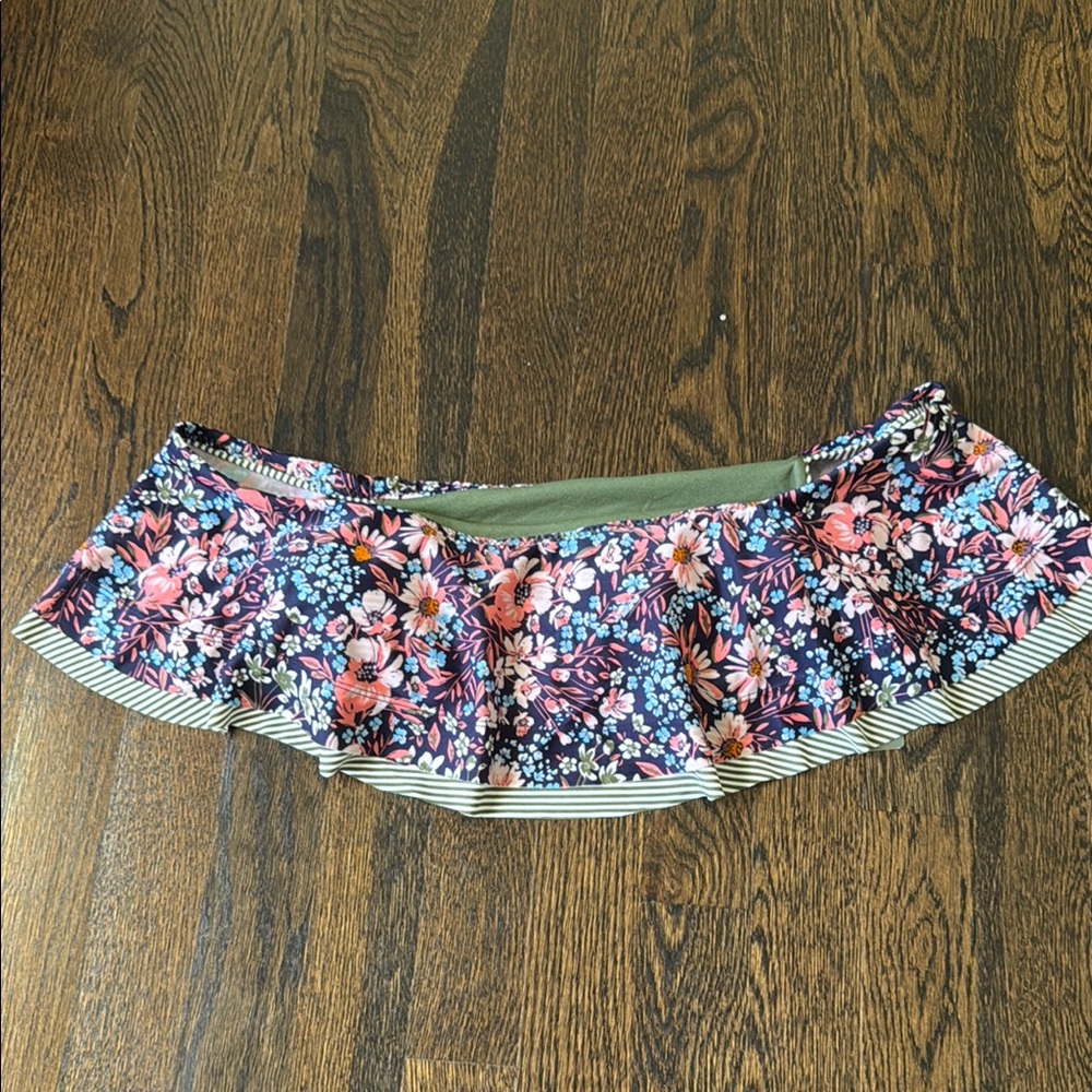 Floral Multicolor Bikini Top NWT, Bca by Rebecca Virtue